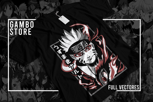 Naruto beast mode t-shirt