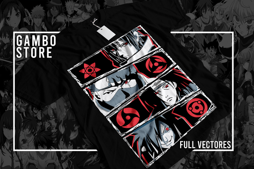 The uchiha's t-shirt